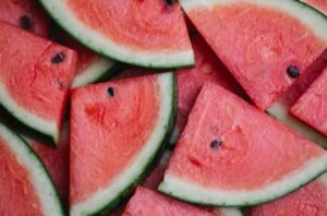 Vibrant watermelon slices offering a refreshing and healthy snack option.
